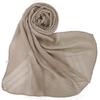 Sciarpa di Cotone a Pieghe Stropicciate Hijab di Grandi Dimensioni per Donne Velo Musulmano Copricapo Sciarpa Stropicciata Foulard Islamico Femme Hijab