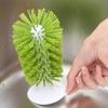 Kitchen Vertical Suction Cup Sink Cup Brush Glass Cleaning Scrub Tool Kitchen Bottle Cleaning Washing Brush