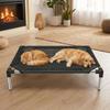 Chew Proof Pet Cat Cot Breathable Mesh Cat Hammock Washable Elevated Dog Bed  All Seasons