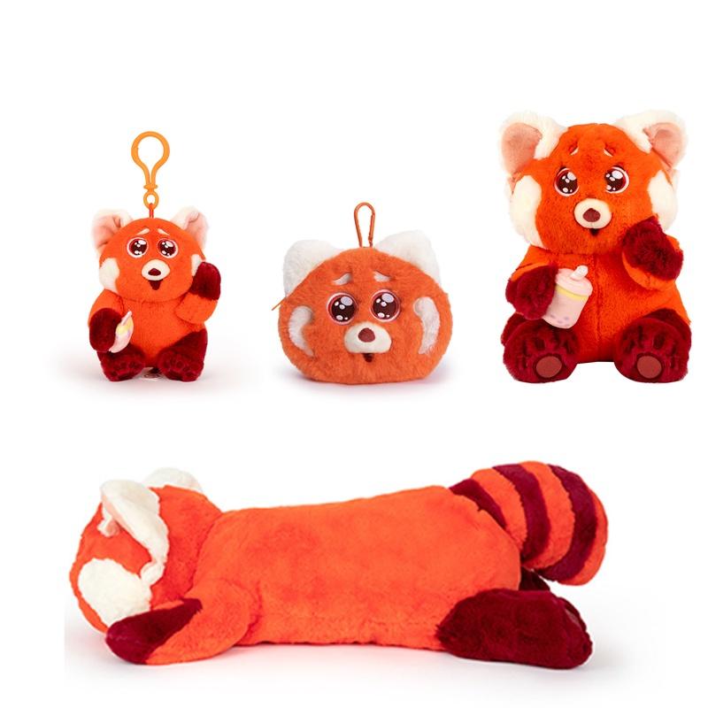 Disney Red Panda Plush Toy With Transforming Feature