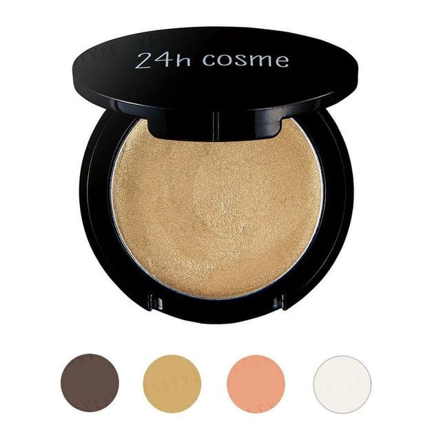 24h cosme - 24h Mineral Cream Shadow 01 Matt Brown