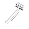 Shower Squeegee Glass Clean Scrape Tool 2 in 1 with Hanging Hole Cleaner Wiper Washing