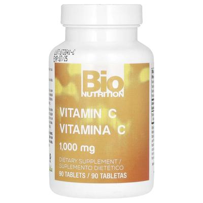 Vitamin C, 90 Tablets (1,000 Mg Per Tablet)