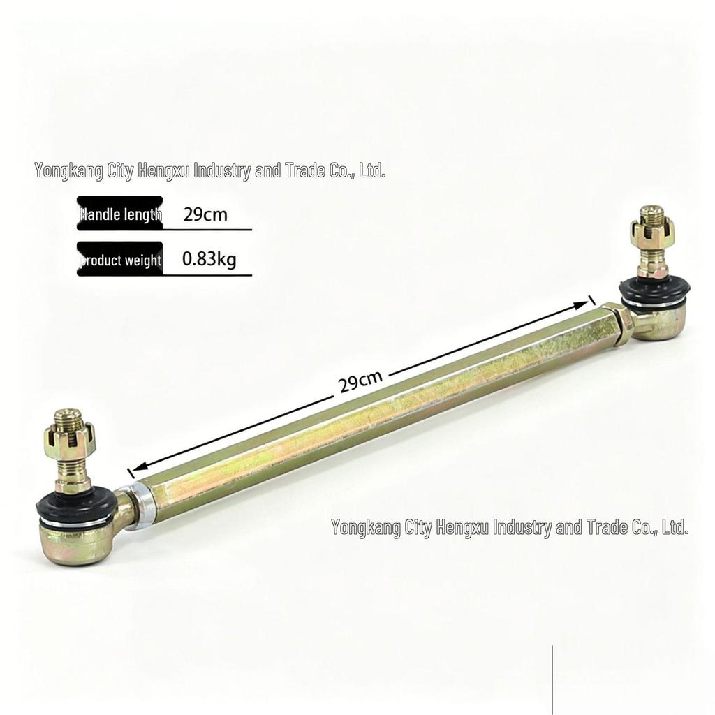 ATV and Beach Buggy Steering Rod with M12 Ball Joint for Longding, Hanma, Gongniu Models