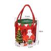 Christmas Hand-held Rope Apple Candy Packaging Box, Christmas Eve Peace Fruit Biscuit Creative Gift Baking Paper Box