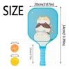 Cartoon Kid's Pickleball Set Portable Pickleball Game Set  Outdoor Sports