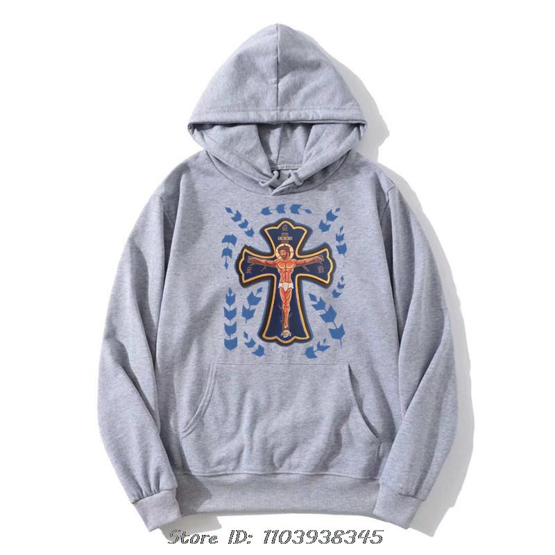 Jesus Christ Pantocrator Icon Sinai Orthodox Oversized Hoodie Christian Hoody Graphic Sweatshirt Cotton Streetwear zip up Jacket
