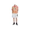 Nike Tie-Dye Letter Print Rundhals-T-Shirt Herren Oberteile Gelb CD9661-336