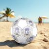 CF Monterrey Size 5 Soccer Ball, Machine-Stitched PVC, Durable & High Bounce, All Ages Fit, Fan Merchandise, Matches & Outdoor Use.