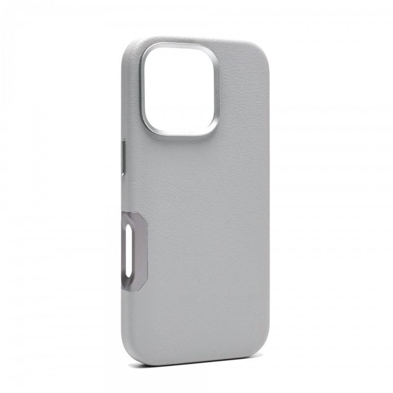 

Suitable IPhone 16 Plain Leather Magnetic Suction Frosted Phone Case Apple Pro High-end Anti Drop Protective iPhone 16 PRO