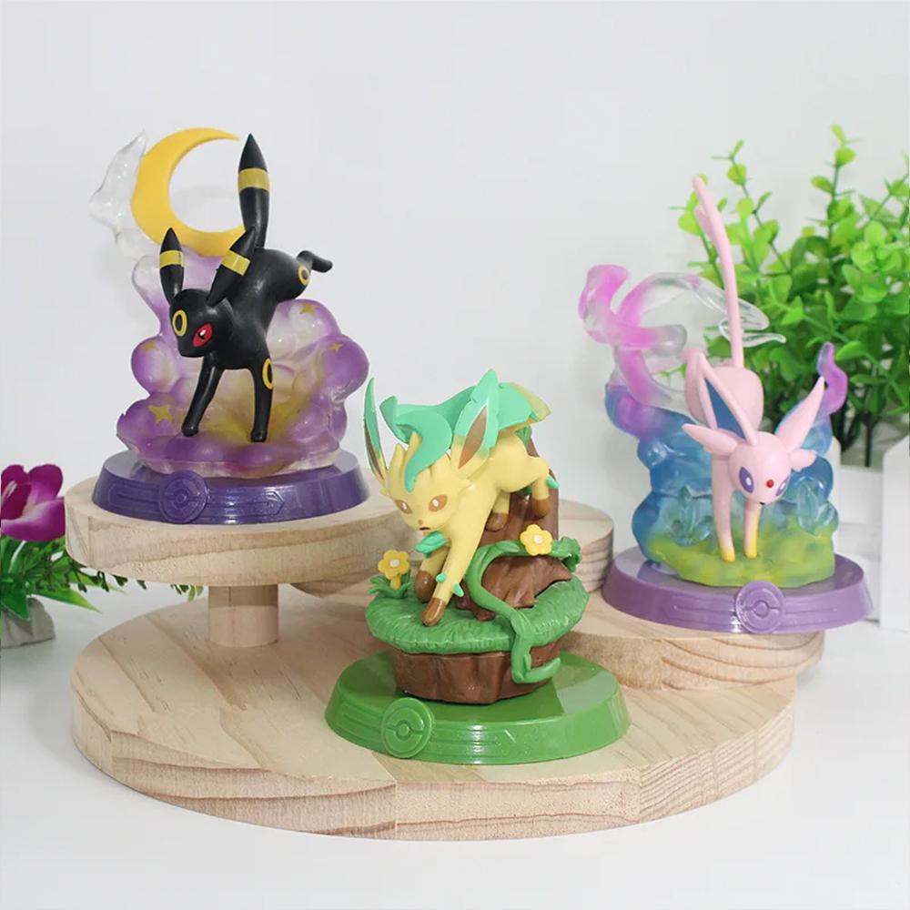 Adventure Eevee Blind Box Pokemon Action Figure Mystery Box Collection Doll Home Decor Children's Birthday Gift Toy