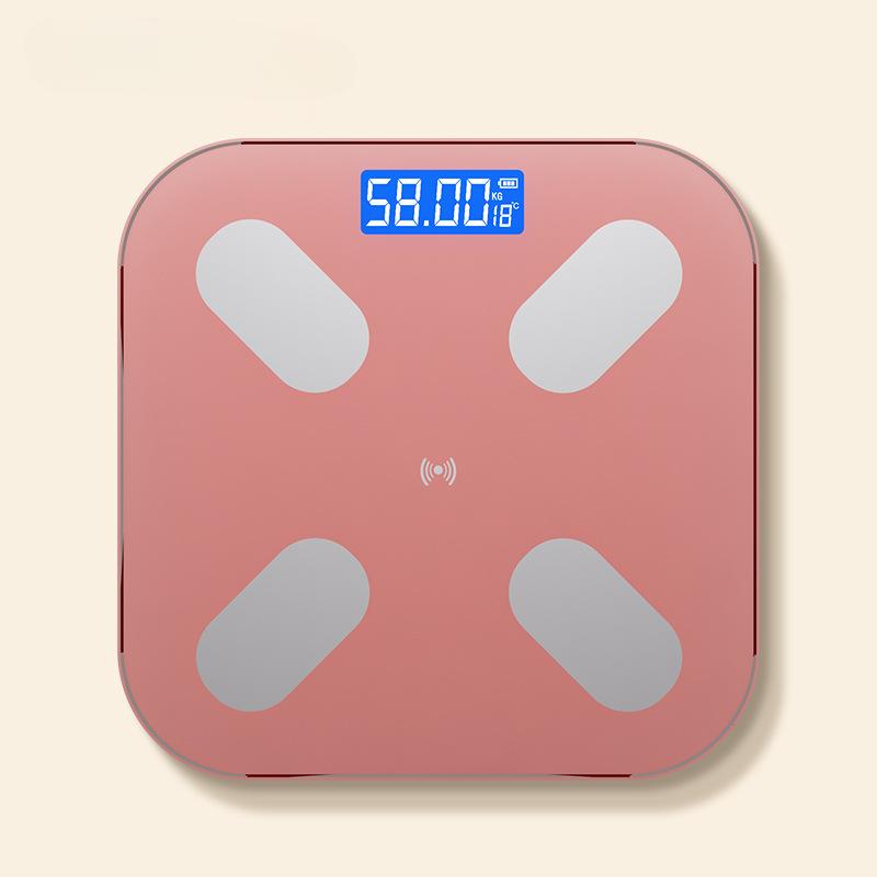 Intelligent Body Weight Scale Household Bluetooth Rechargeable Electronic Scale Human Body Weighing Healthy Weight Scale