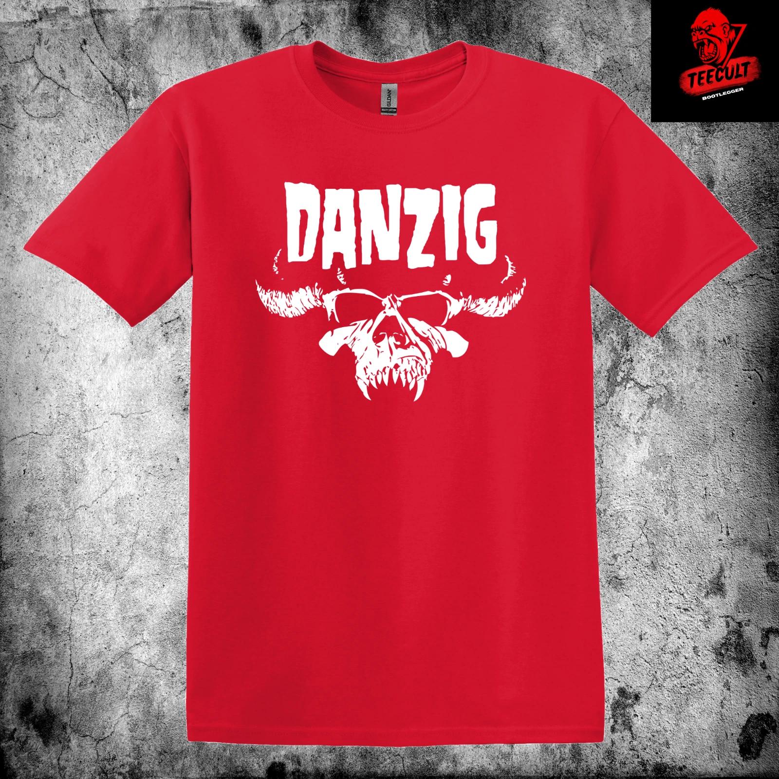 Men s and Women s T-shirts DANZIG Heavy Metal Rock Band Unisex Cotton Premium XXXXL