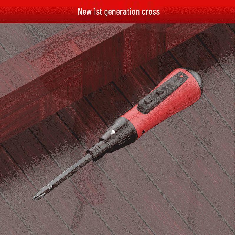 Compact Multi-Purpose Electric Screwdriver with Rechargeable Lithium Battery