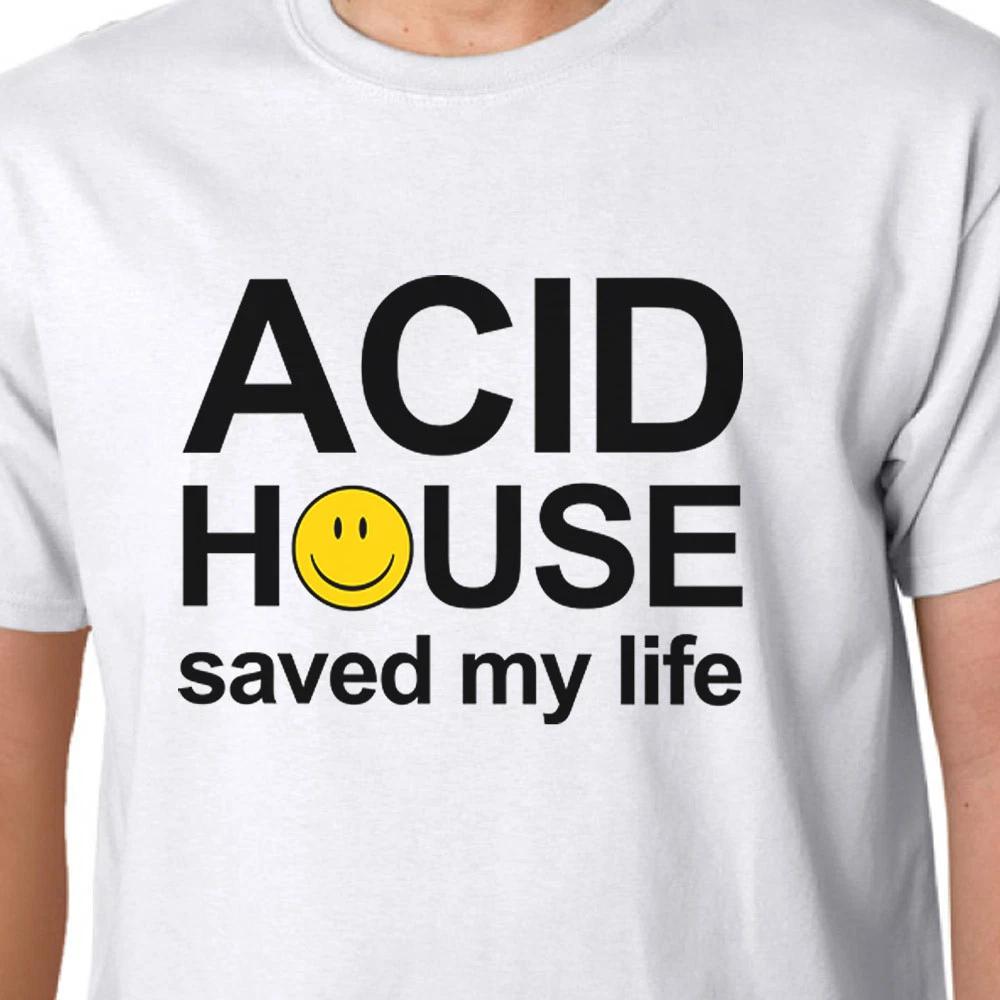 

Acide Maison Sauvé My Vie T-Shirt - Rave Hacienda Pierre Roses Manchester Factory- S