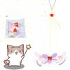 Wan Chong Elastic Hanging Mouse, Dragonfly and Cat Toys, Door Hanging Pet, Telescopic Hanging Cat Toys