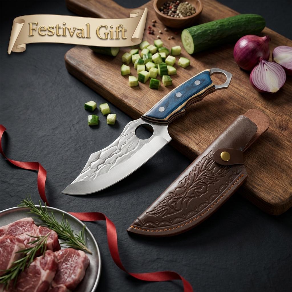 Utility Knife Chef Cook Kitchen Cleaver Butcher Boning Knife Slicing Barbecue Knife High Stainless Steel Fish Meat Fruit Knives