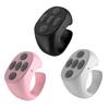 Bluetooth Ring Remote Control Selfie Video Fingertip Controller Automatic Page Turner for Mobile Phone TikTok Browsing