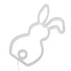 USB Battery Powered Bunny Neon Sign Bicolor LED Bunny Night Light Easter Bunny Sign  For Club