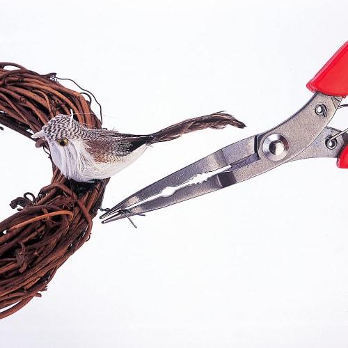 E-Value Stainless Steel Hobby Bent Nose Pliers EMH-5