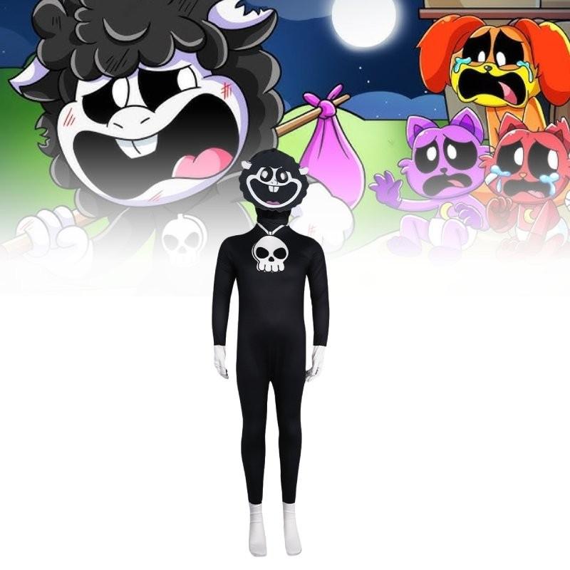 4 Playtime Poppy Sweet Sheep Halloween Tights Cosplay Decoration Costume Set