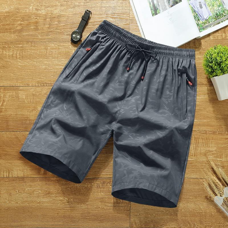 Plus Size 8XL Sports Shorts Summer Casual Pants Men's Stretch Pant