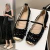 Chic Sequin Mary Jane Flats - Spring/Summer 2024