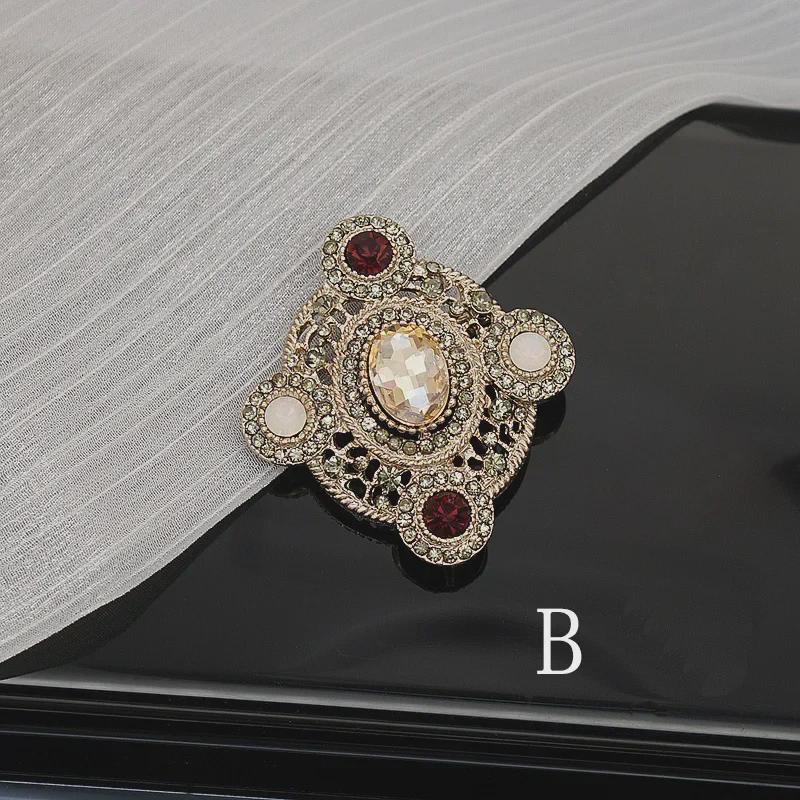 Broche de Corte Barroco Vintage: Broche Medieval para Homens e Mulheres