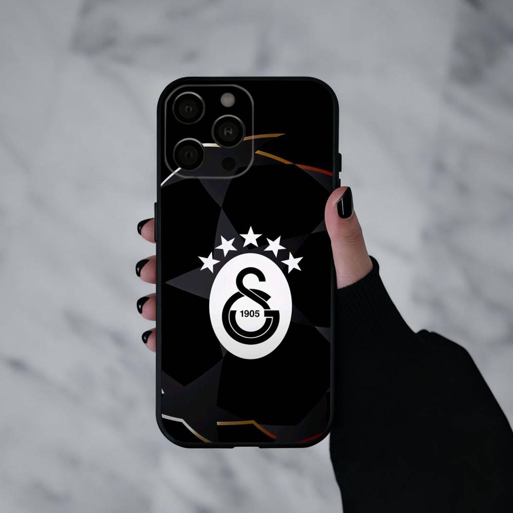 

G-Galatasaray-y S-SK pattern-n 1905 Чехол для телефона для iPhone 17pro, 16,15,14,13,12,11 X XR Plus,Другие Мягкий черный чехол iPhone16