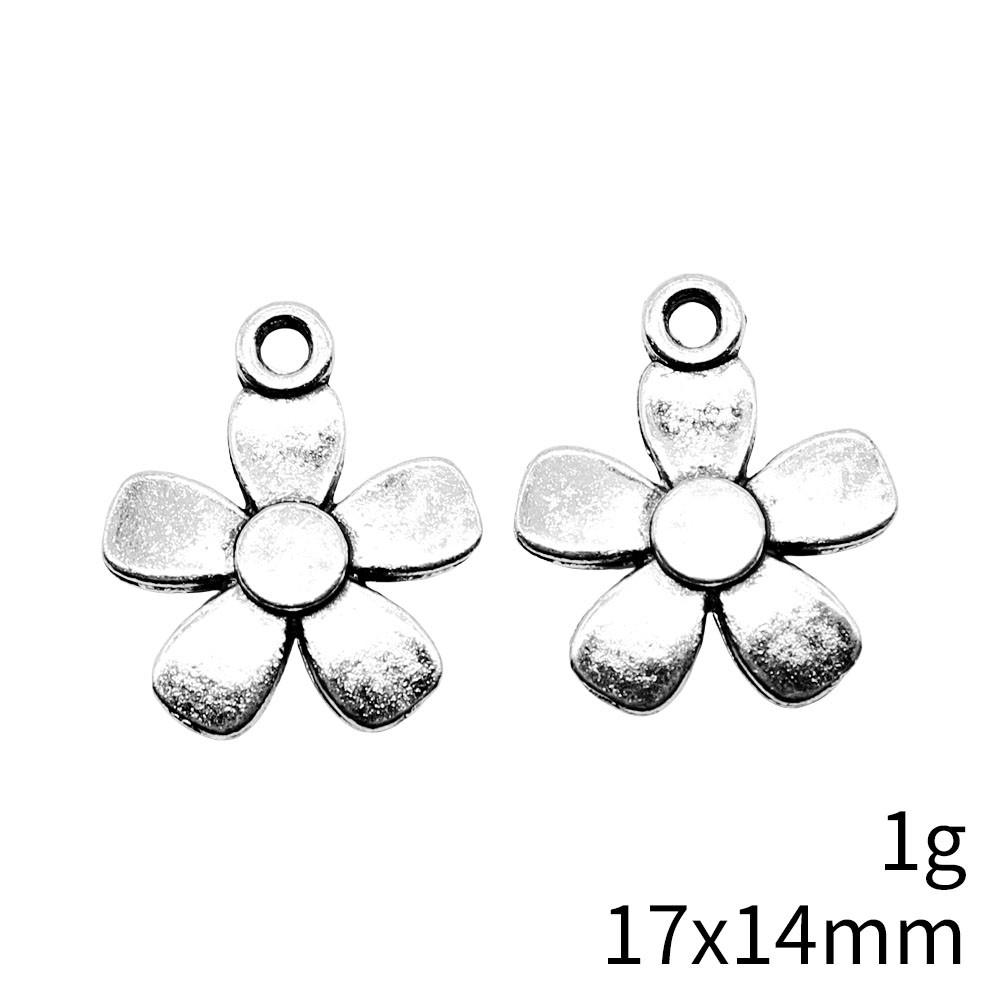 Gifts For Women Charms Italian Bracelet Small Flower Charms Pendant Ornaments For Home Phone Pendant