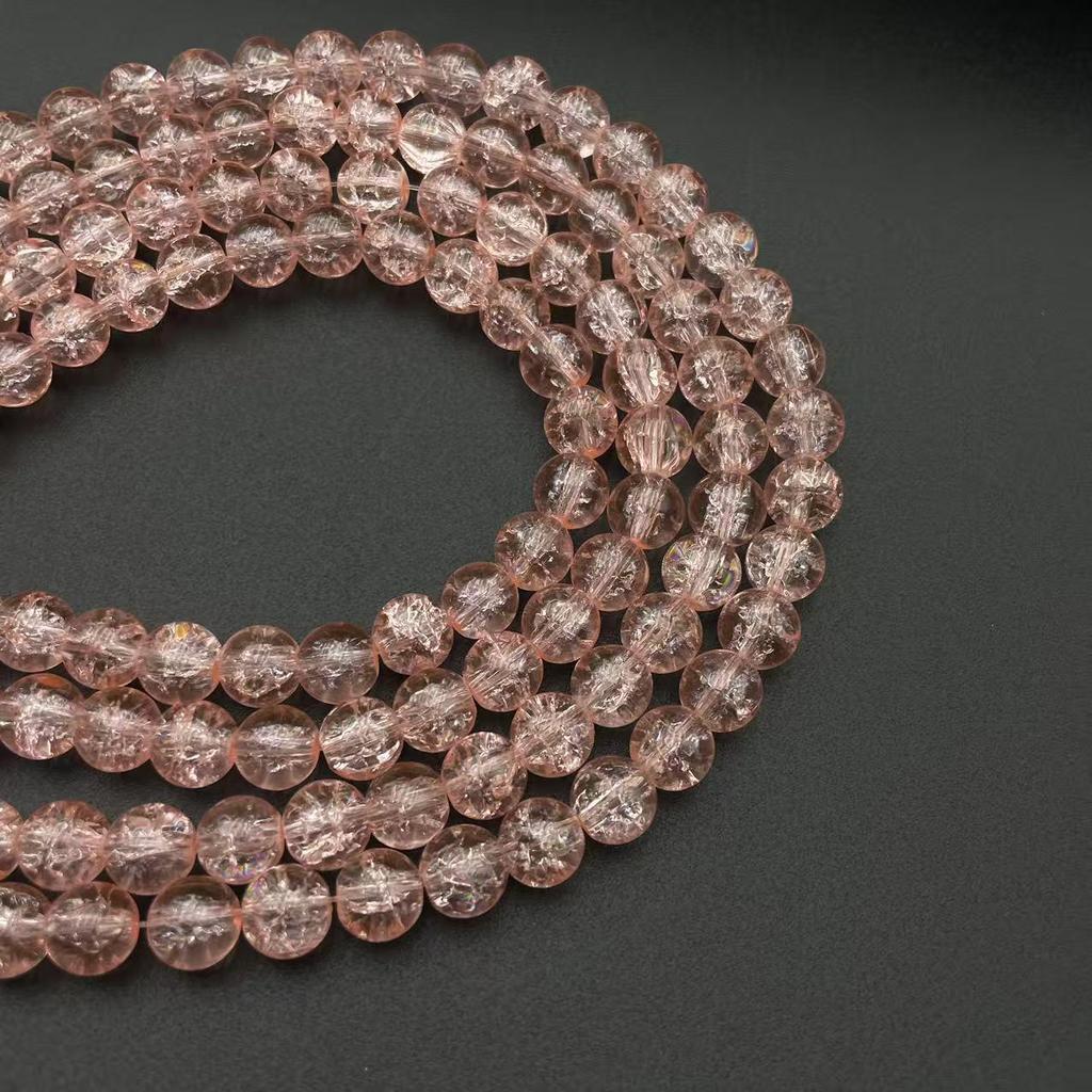 Vibrant Exploding Crystal Round Beads Jewelry Accessories