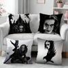 Thriller TTHE CCROWS Pillow Case Pattern Printed Pillowcase For Living Room Sofa Cushion Cover