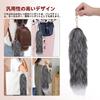 CALLARON Cute 40cm Fluffy Fox Tail Keychain Pendant Bag Charm Decoration Christmas Gift