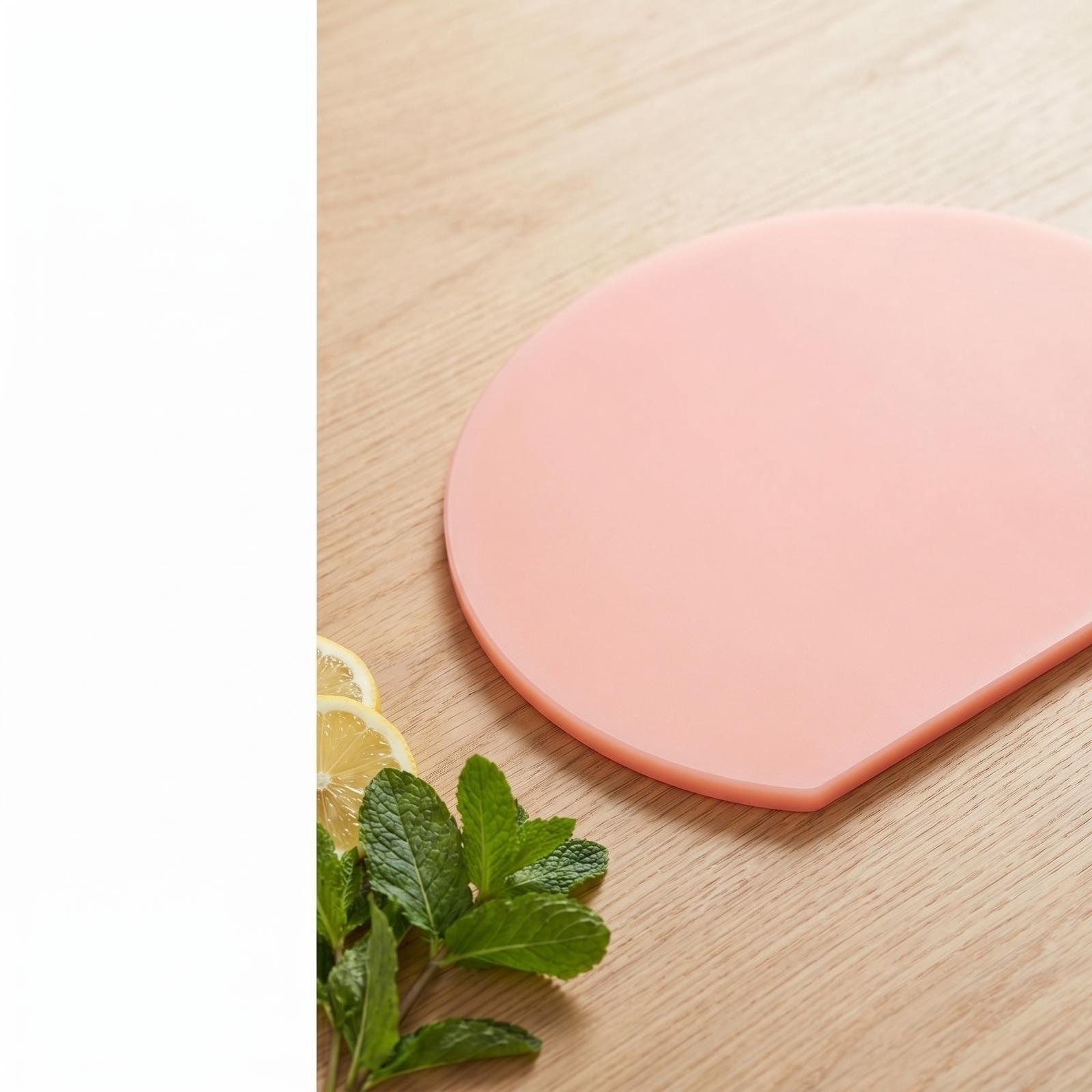

Double Sided Cutting Board, Japanese Semi-Circular One Size рожевий