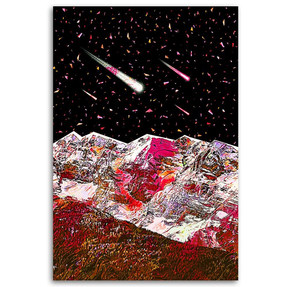 Canvas Print Falling Stars