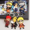 Double-Sided Naruto & Kakashi Soft Rubber Keychain Ornament