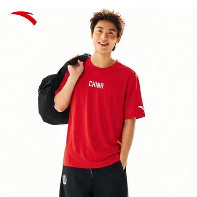 Chinesischer Stil Eis-Seide Kurzarm-T-Shirt