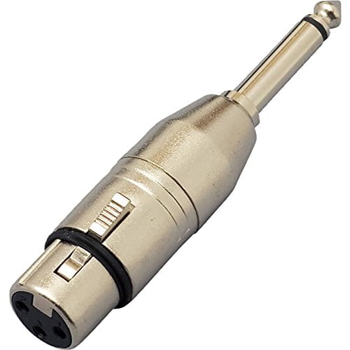 TRUE DYNA TDX309 XLR (F) To Phone (M) Adapter