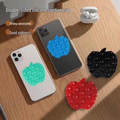 Heart and Fruit Shape Silicone Suction Cup Phone Holder