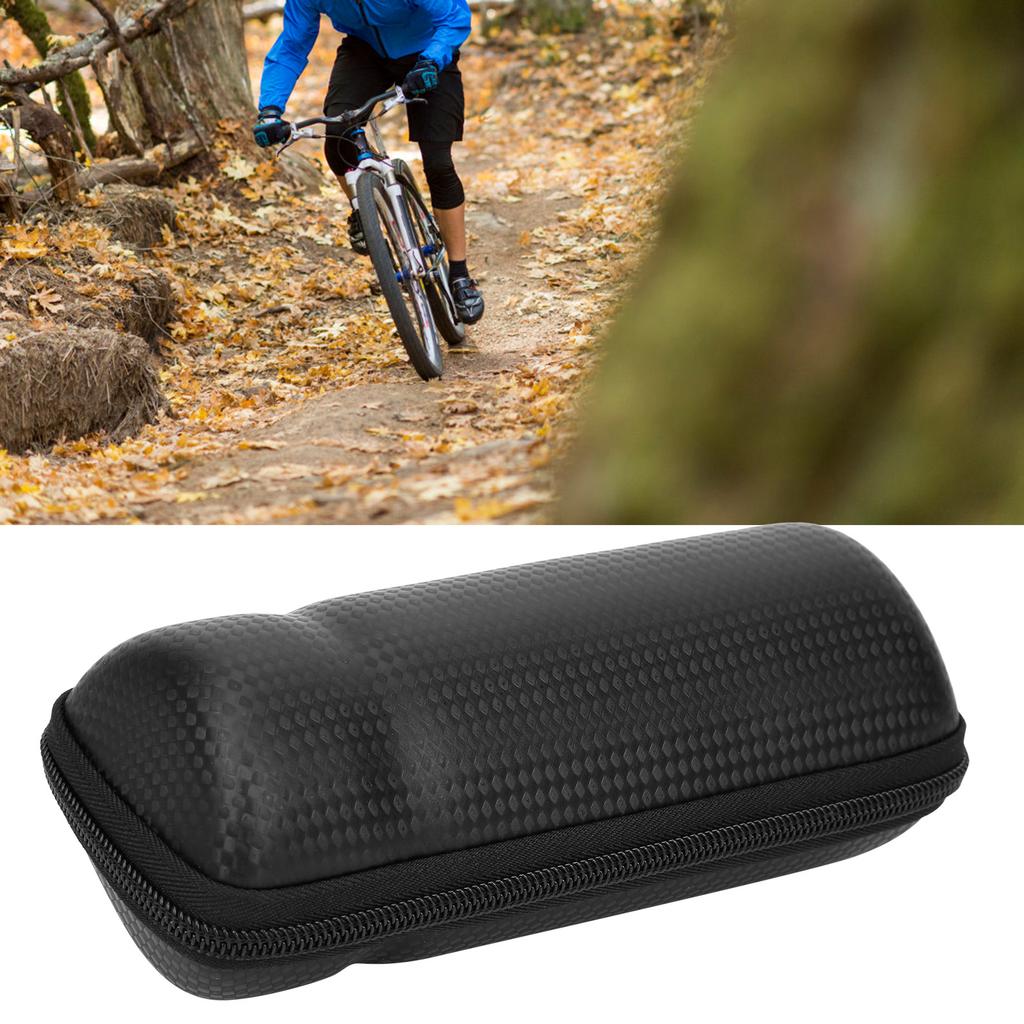 Bottle Shaped Bicycle Bike Bag Box Portable Cycling Repair Tool Kit Storage Holder CaseS Carbon Black