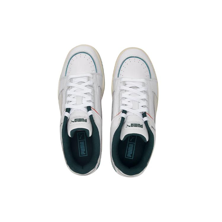 New PUMA Slipstream Lo Retro 'White Deep Aqua' 386528-01