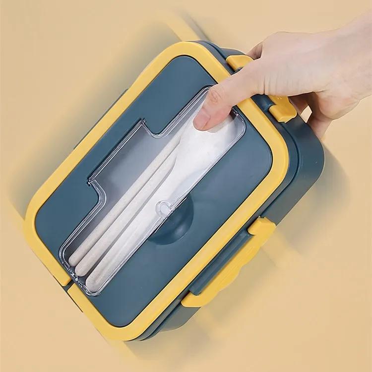 Mikrowelle Bento Box Geschirr Lebensmittel Lagerung Box Kinder Kinder Schule Büro Tragbare Bento Box