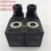 ODE Solenoid Valve Coil BDA 220V/230V 14.5VA/8W SA4251 Large Hole 13mm Small Hole 10mm Height 39mm 12V 24V 110V