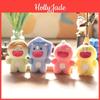 Schattige pluche neushoorn sleutelhanger, lief zacht knuffeldier, tashanger, speelgoedpop