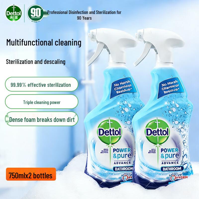 Dettol Multi-Effect Bathroom Cleaner Spray