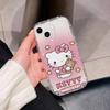 Sanrio Hello Kitty Chain Casing For Xiaomi Redmi Note 15 Pro 5G 15C 15 14C 13C Note 14 13 12 Pro Plus A7 Pro 5G Cute Clear Case