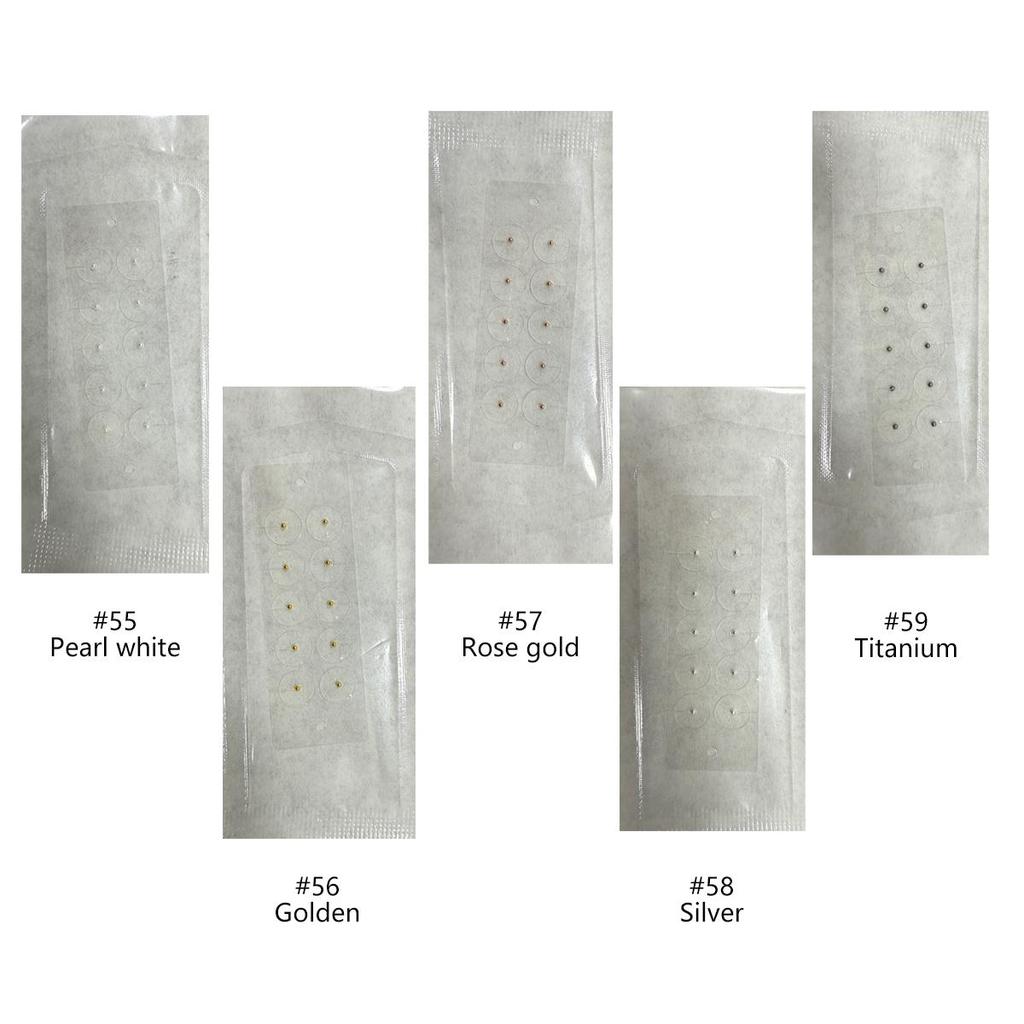 Upgraded 5-color Mix-and-match Ear Care Acupoint Massage Patch 5 Pieces/50pcs for Daily Ear Acupoint Pressing