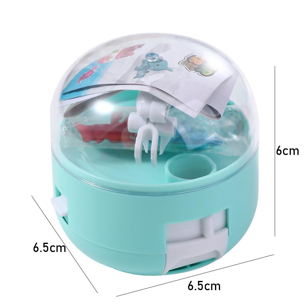 Dino Figures Catcher Catch Dinosaur Game Kids Capsule Toy Mini Claw Machine Capsule Catcher Toy