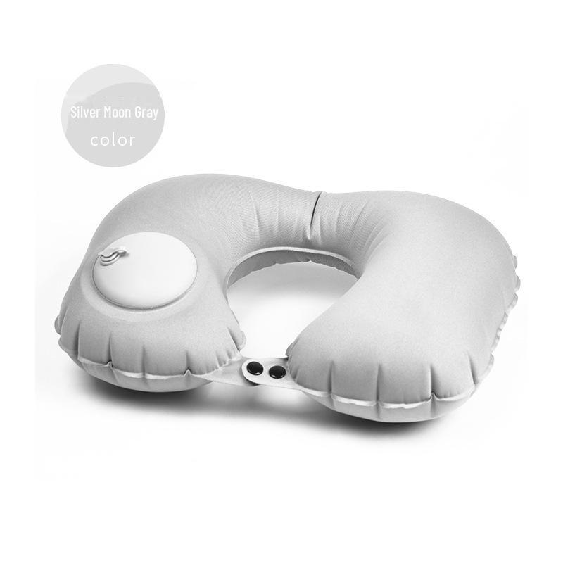 

Автоматическая надувная U-образная дорожная подушка - Взрослая шейная подушка для самолетов