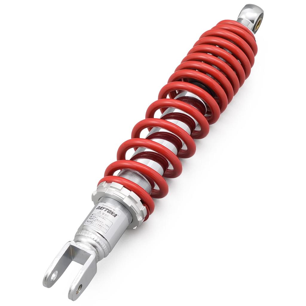 Daytona Motorcycle Rear Suspension Address Only Installation Length 340mm Improved Ride Comfort Reinforced Rear Shock Red Spring 16990 V125/S